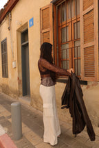 de Romantic Top Brown