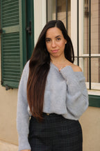 de Cozy Sweater Baby Blue