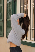 de Cozy Sweater Baby Blue