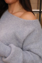de Cozy Sweater Baby Blue