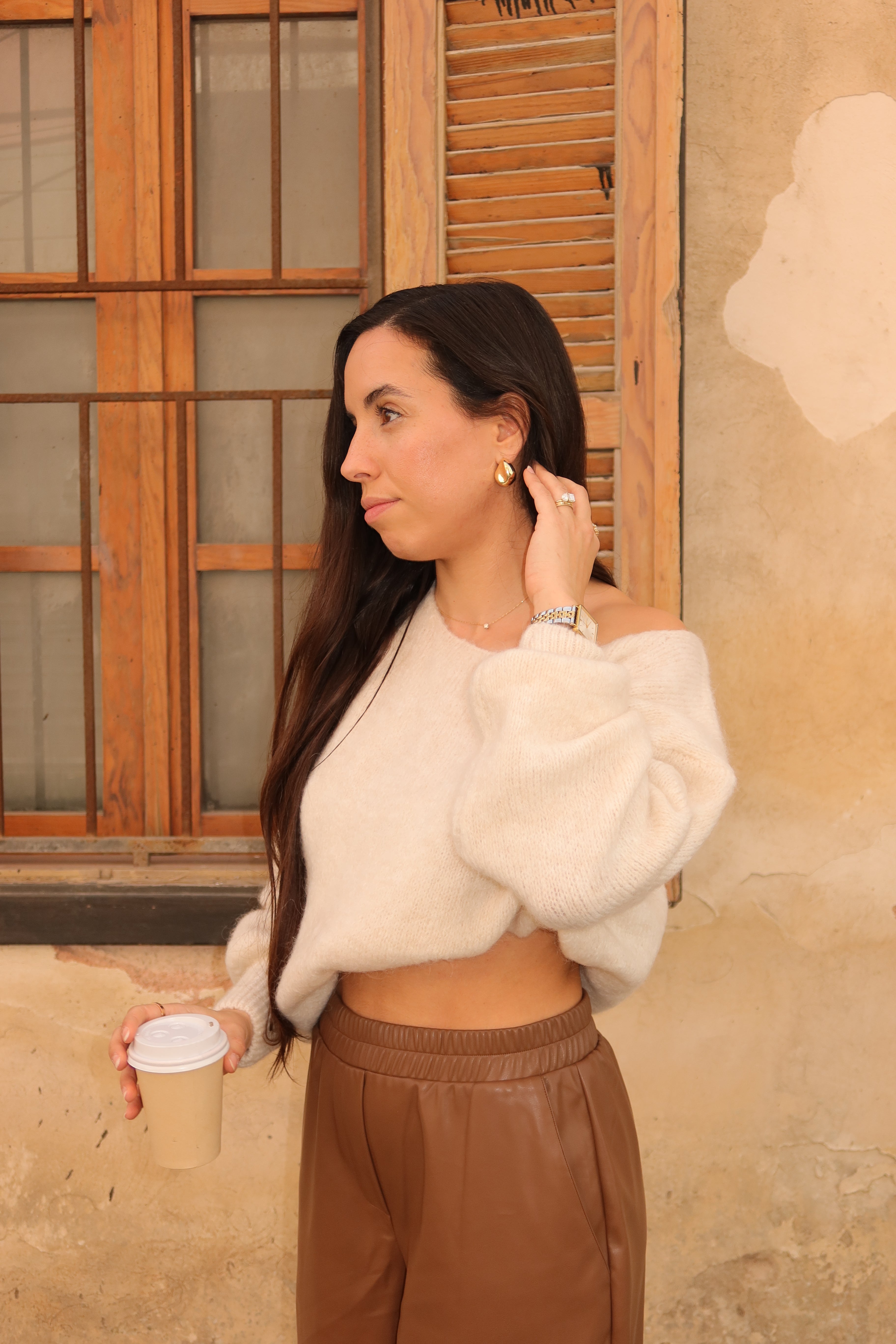 de Cozy Sweater Cream