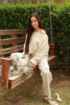 de Cozy Sweater Cream