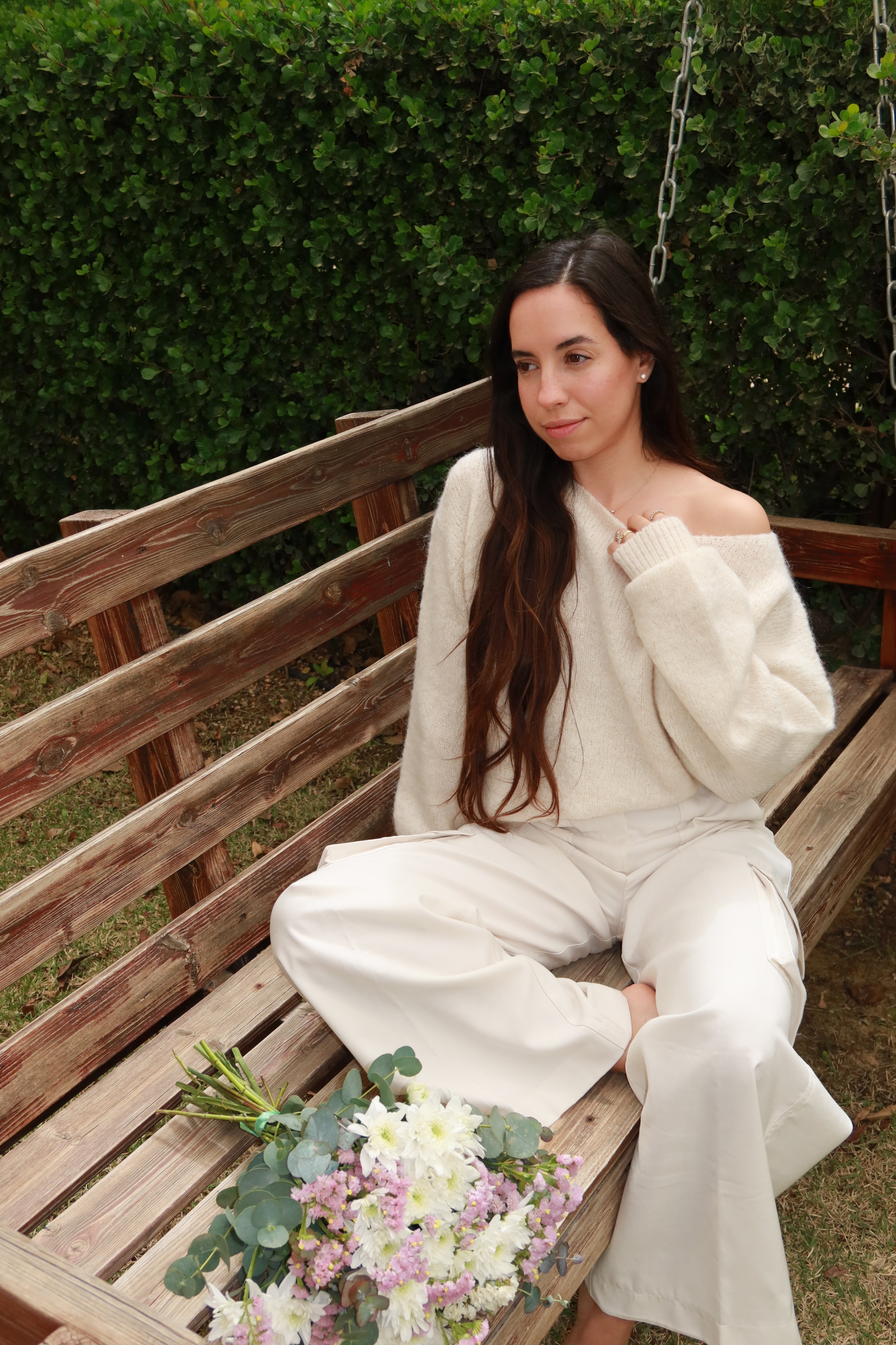 de Cozy Sweater Cream