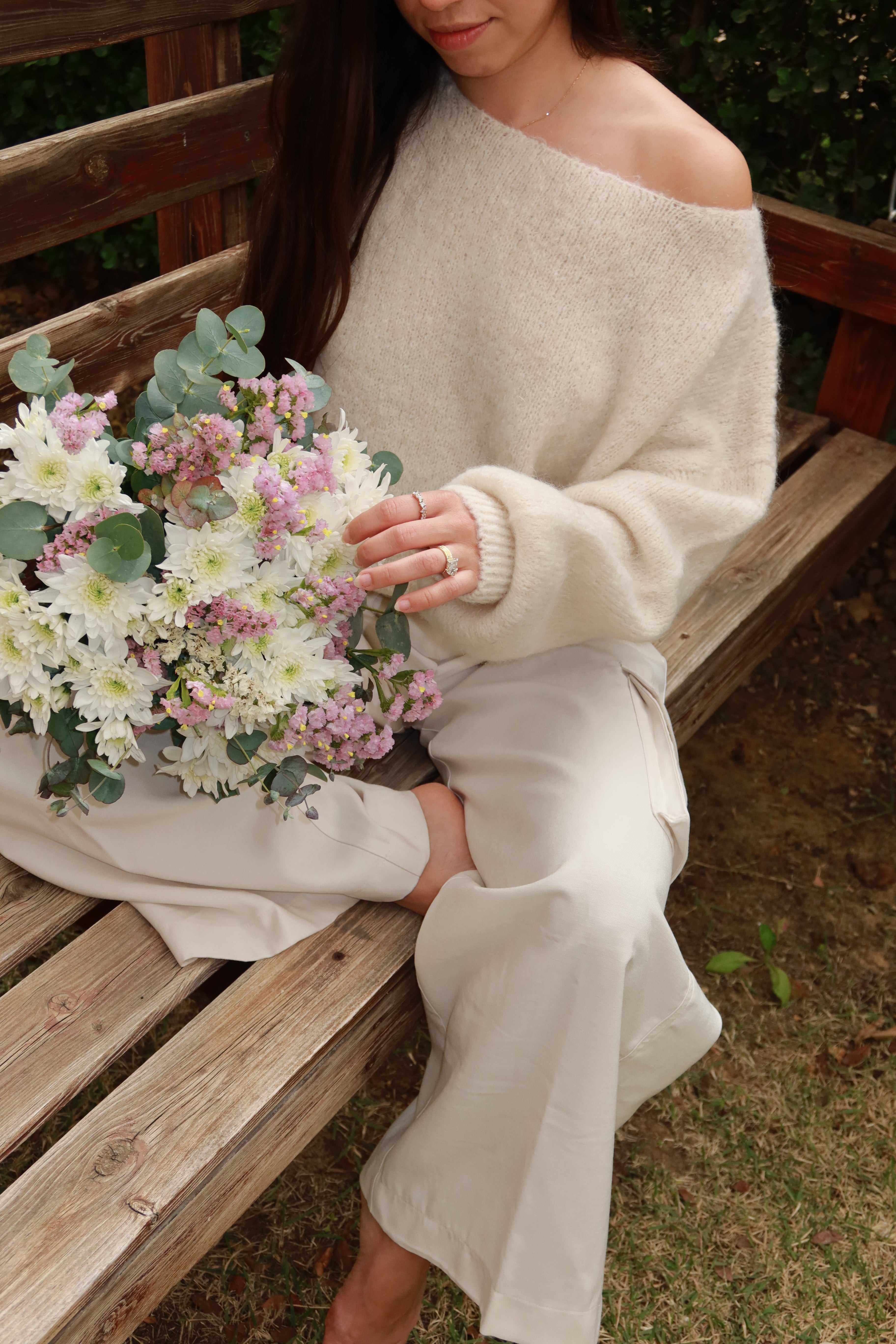 de Cozy Sweater Cream